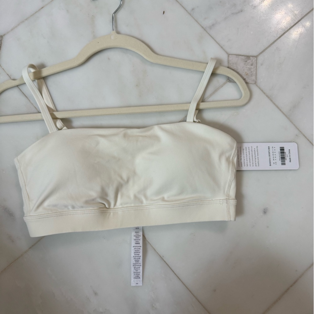 CRZ YOGA Cream Sports Bra